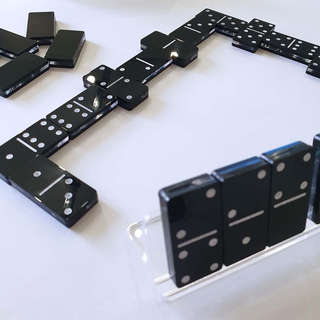 Jogo de Dominó Oficial em Acrílico - Imagem 5