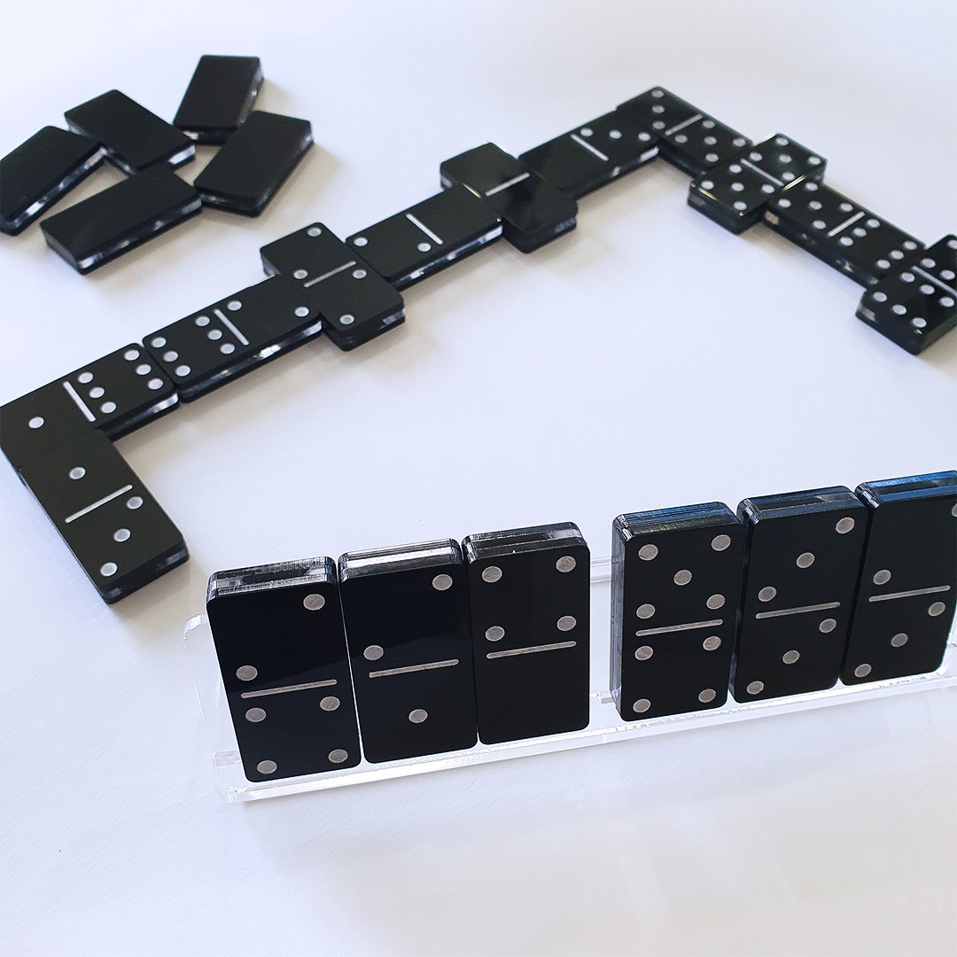 Jogo de Dominó Oficial em Acrílico - Imagem 4